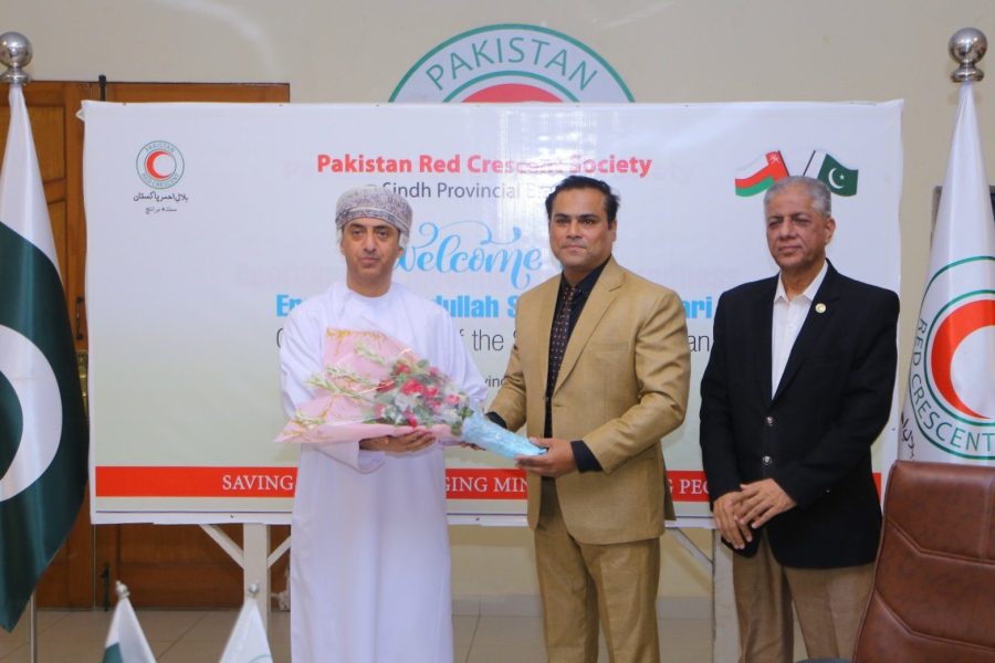 Karachi: Consul General visits Pakistan Red Crescent
