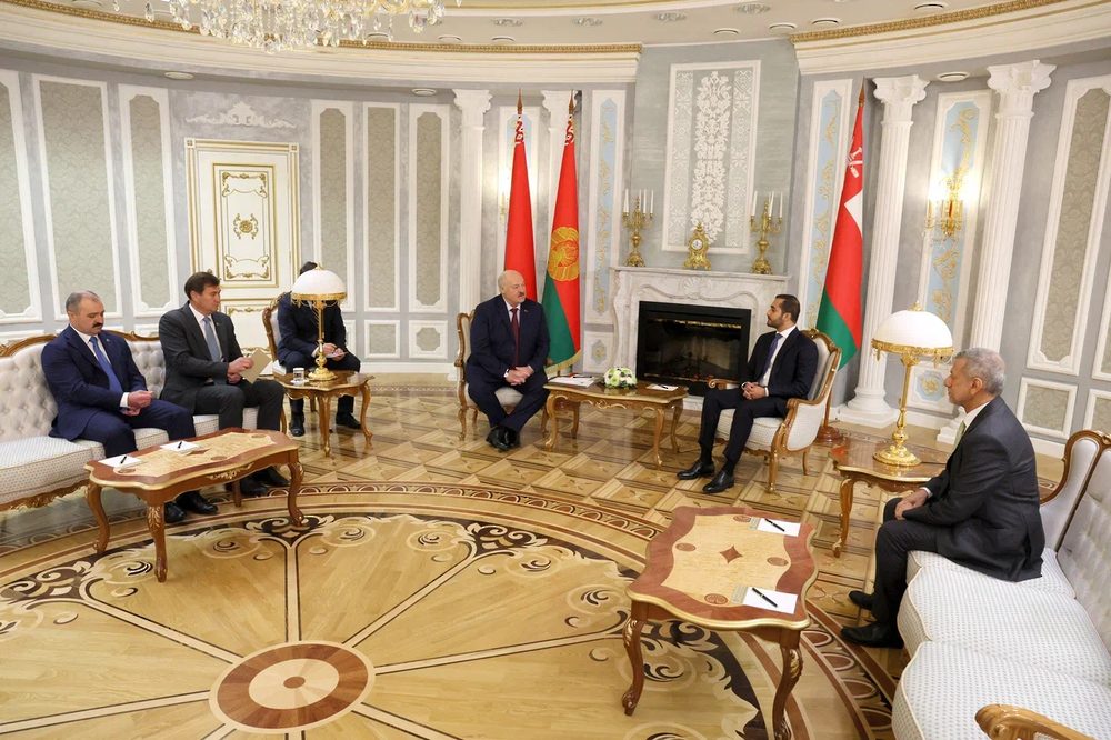 President of Belarus receives His Highness Sayyid Theyazin bin Haitham bin Tarik Al Said