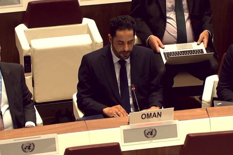 Oman tells United Nations that a nuclear-weapon-free zone in the Middle East enhances security and stability