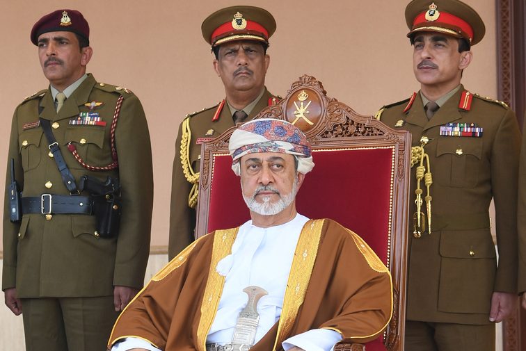 His Majesty the Sultan at 53rd National Day military parade