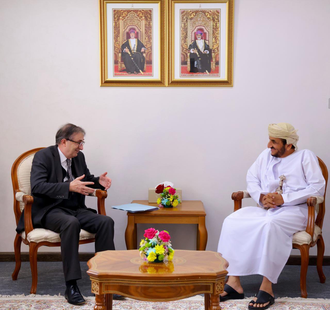 Political Undersecretary receives Swiss Envoy to the Middle East