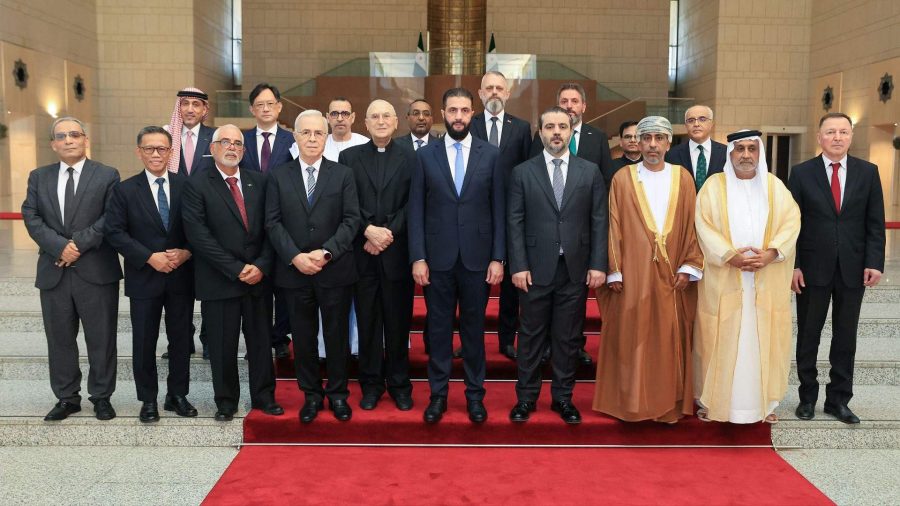 Syria: Omani Ambassador at President’s meeting with Arab and foreign ambassadors