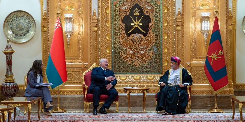 His Majesty and President of Belarus hold talks