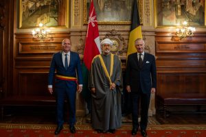 His Majesty the Sultan visits Brussels City Hall