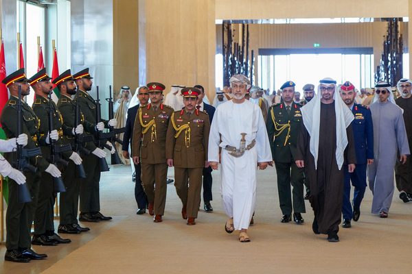 His Majesty the Sultan leaves the UAE