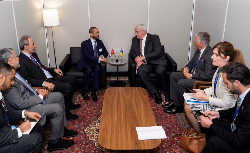 معالي السيد وزير الخارجية يلتقي نظيره الأوكراني في نيويورك