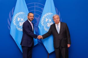 Foreign Minister and UN Secretary-General discuss f regional and international issues