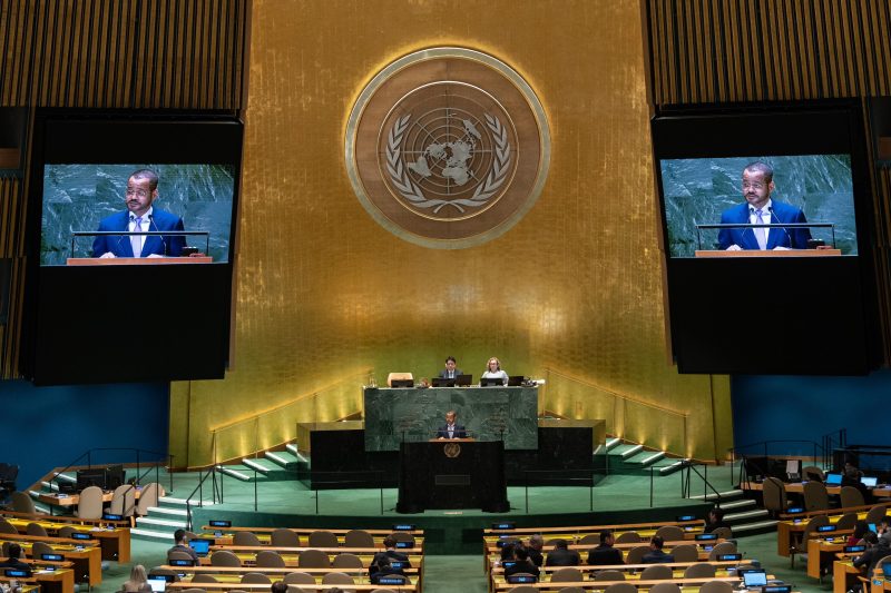 Foreign Ministers speaks at 79th Un General Assembly session
