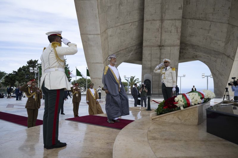 His Majesty visits martyrs’ memorial and national mujahid museum in Algeria