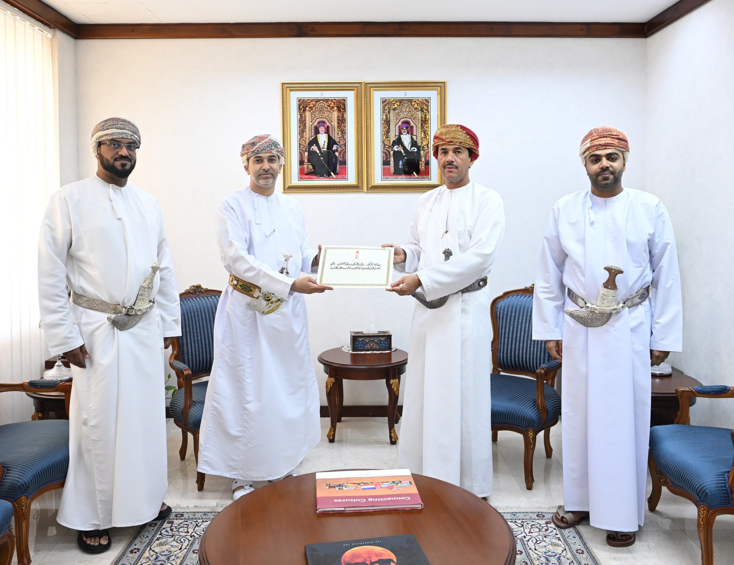 Ambassador presents consular commission to Honorary Consul of the Maldives