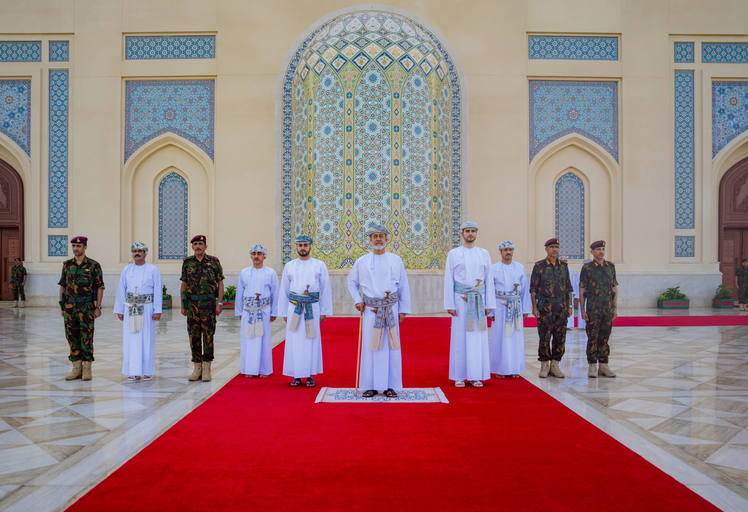 His Majesty performs Eid al-Adha prayers in the Wilayat of Sohar