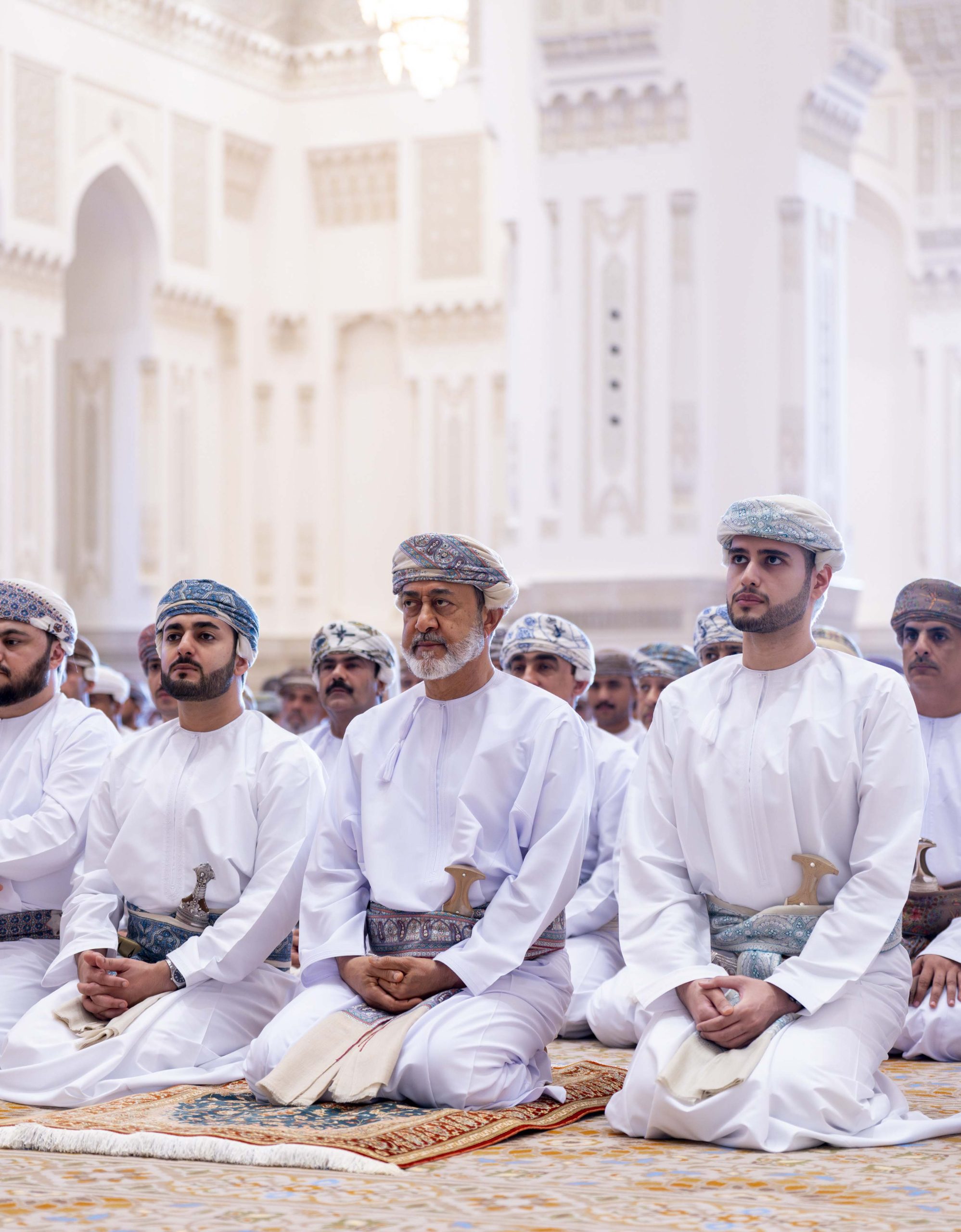 His Majesty performs Eid al-Adha prayers in the Wilayat of Sohar