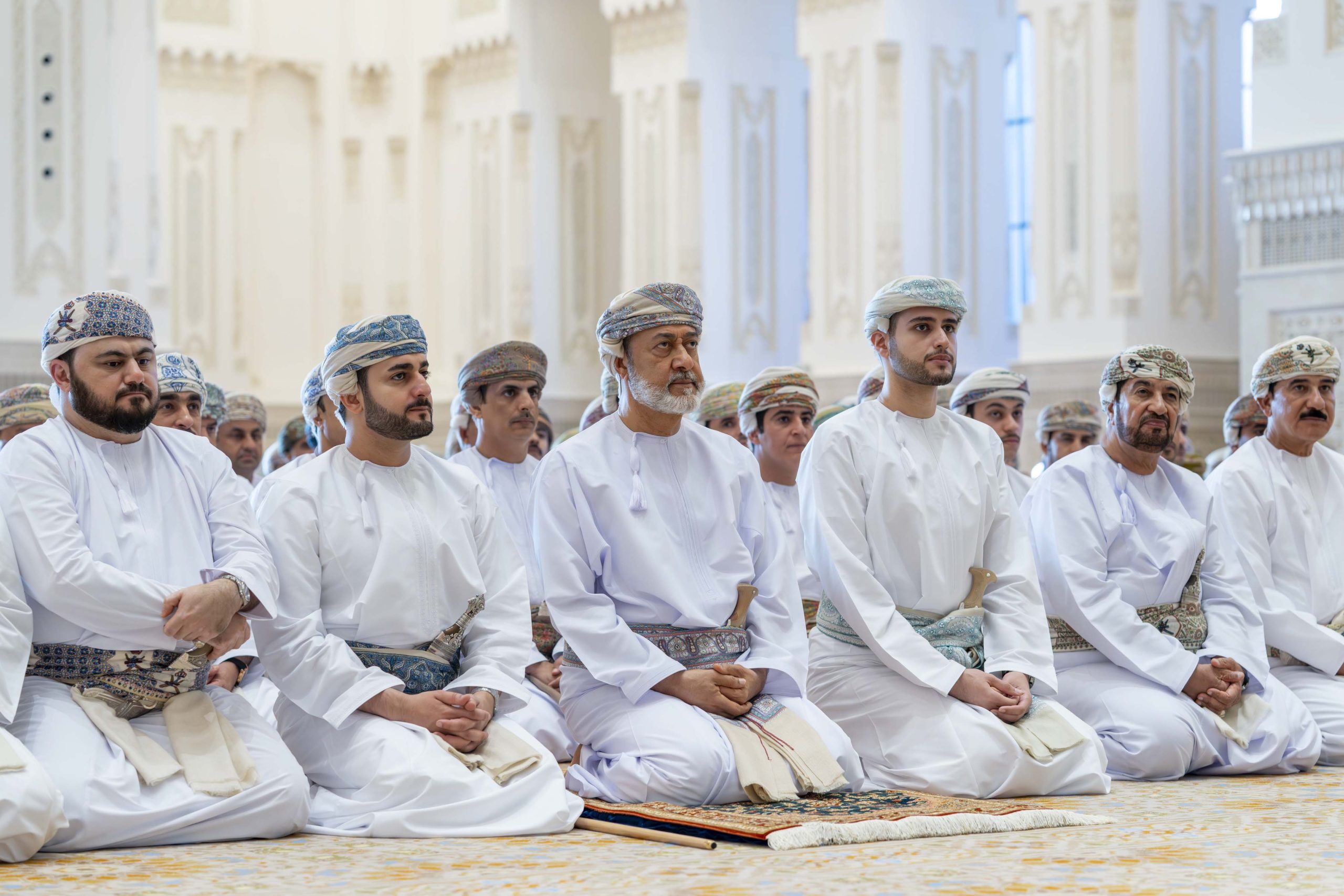 His Majesty performs Eid al-Adha prayers in the Wilayat of Sohar