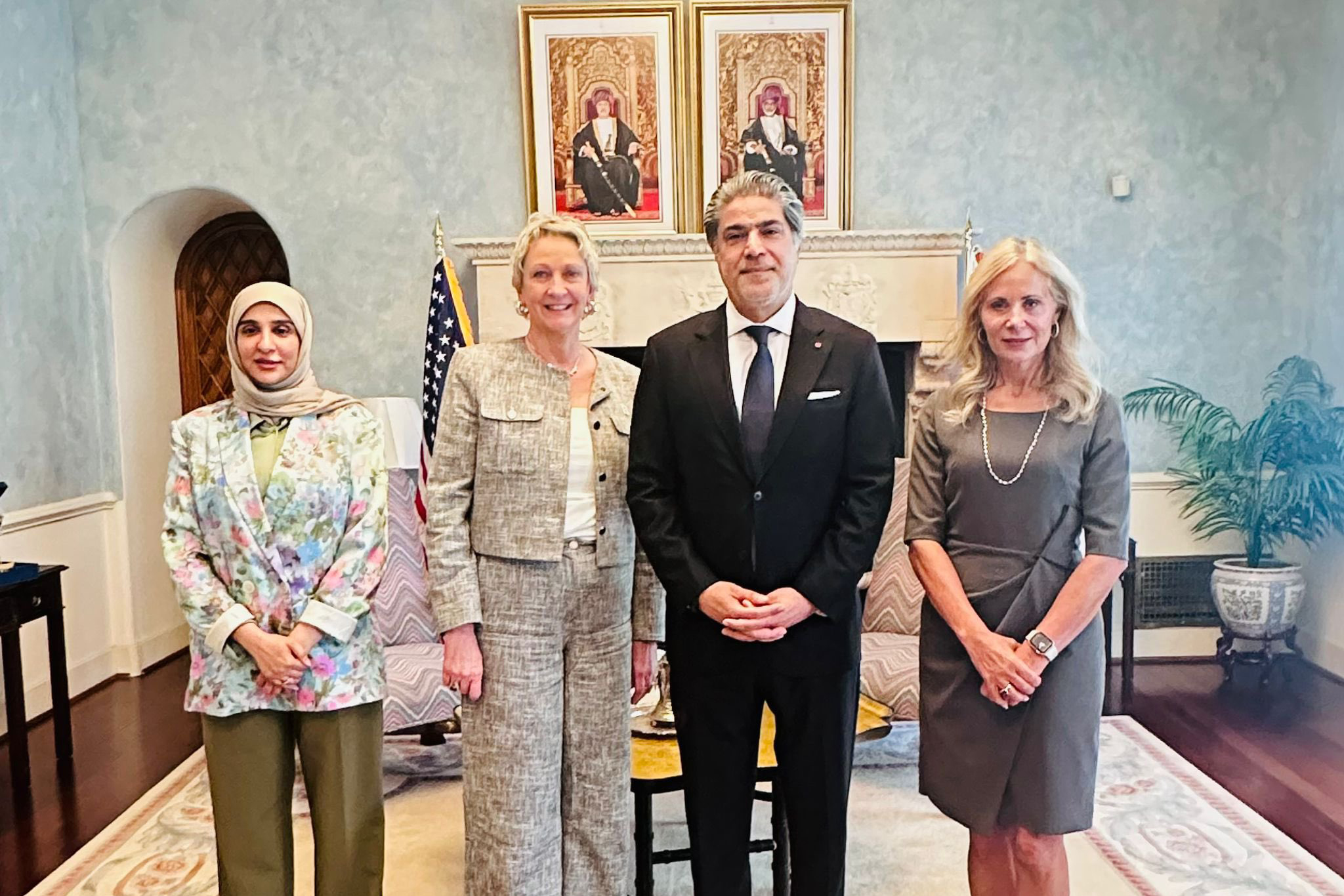 Washington: Ambassador meets with CEO of National Geographic Society