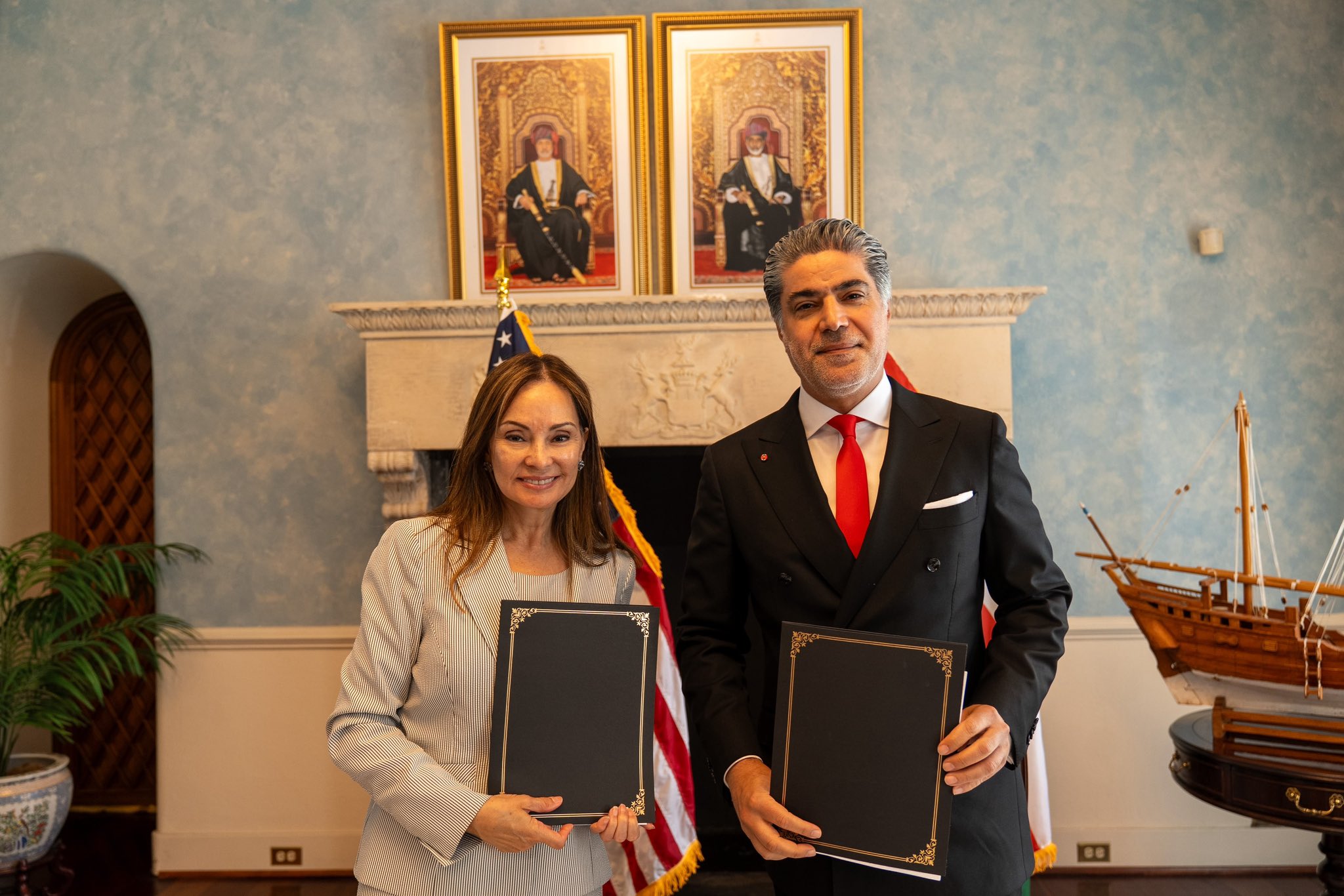 Washington: Embassy of Oman Signs Cooperation Statement with the US Semiquincentennial Commission.