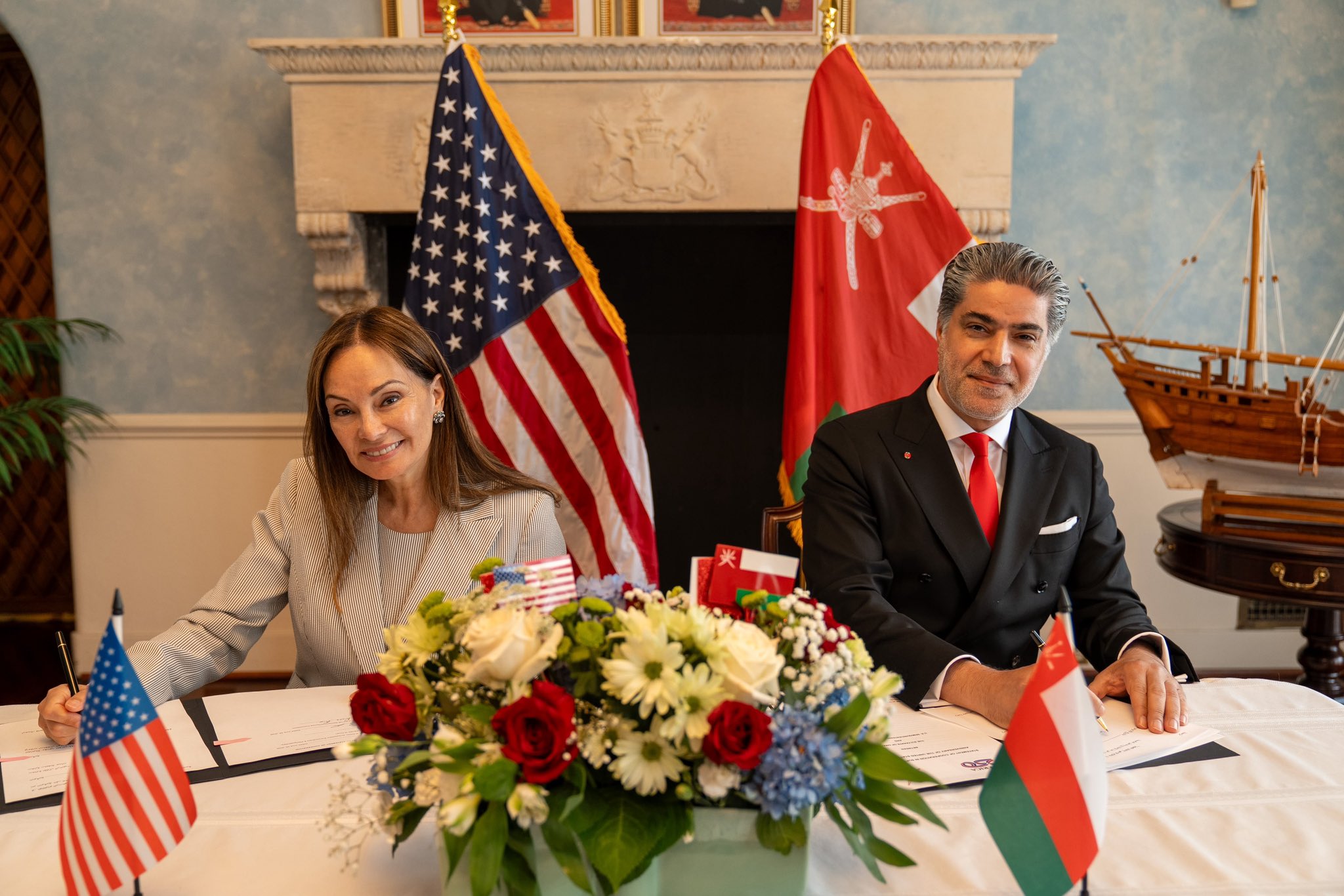 Washington: Embassy of Oman Signs Cooperation Statement with the US Semiquincentennial Commission.