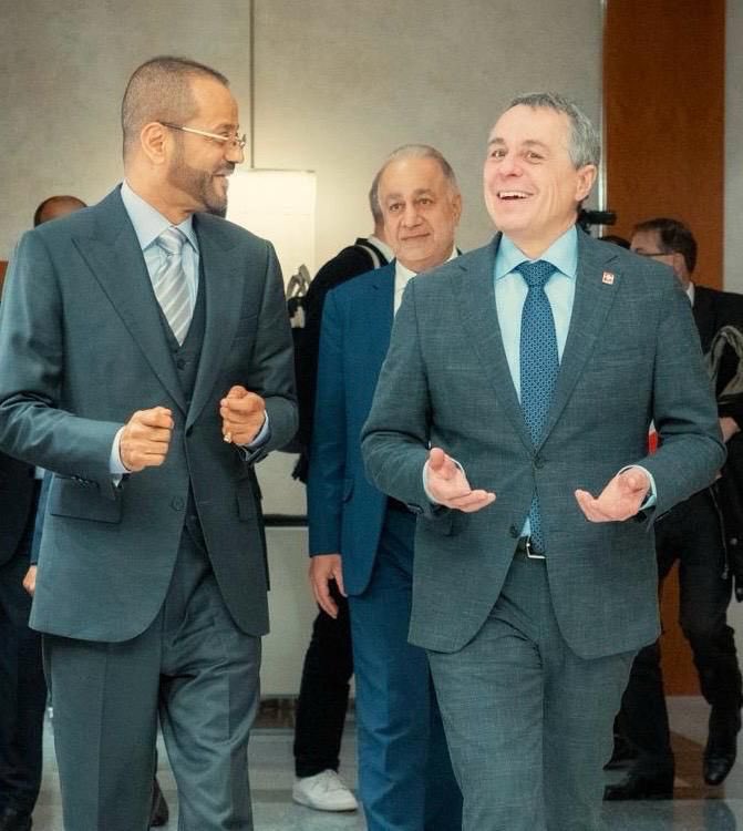 Minister meets with Swiss Head of the Federal Department of Foreign Affairs