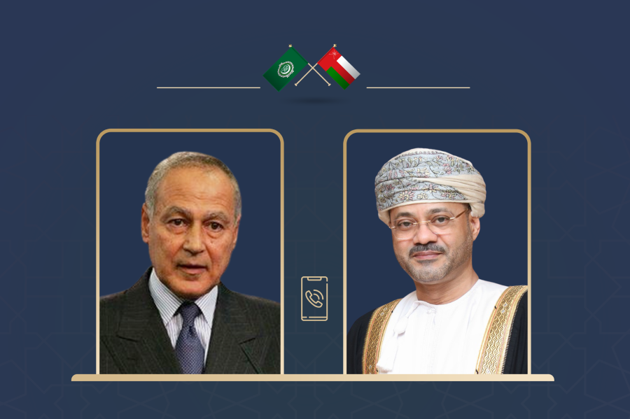 Foreign Minister makes a phone call with the Secretary-General of the League of Arab States